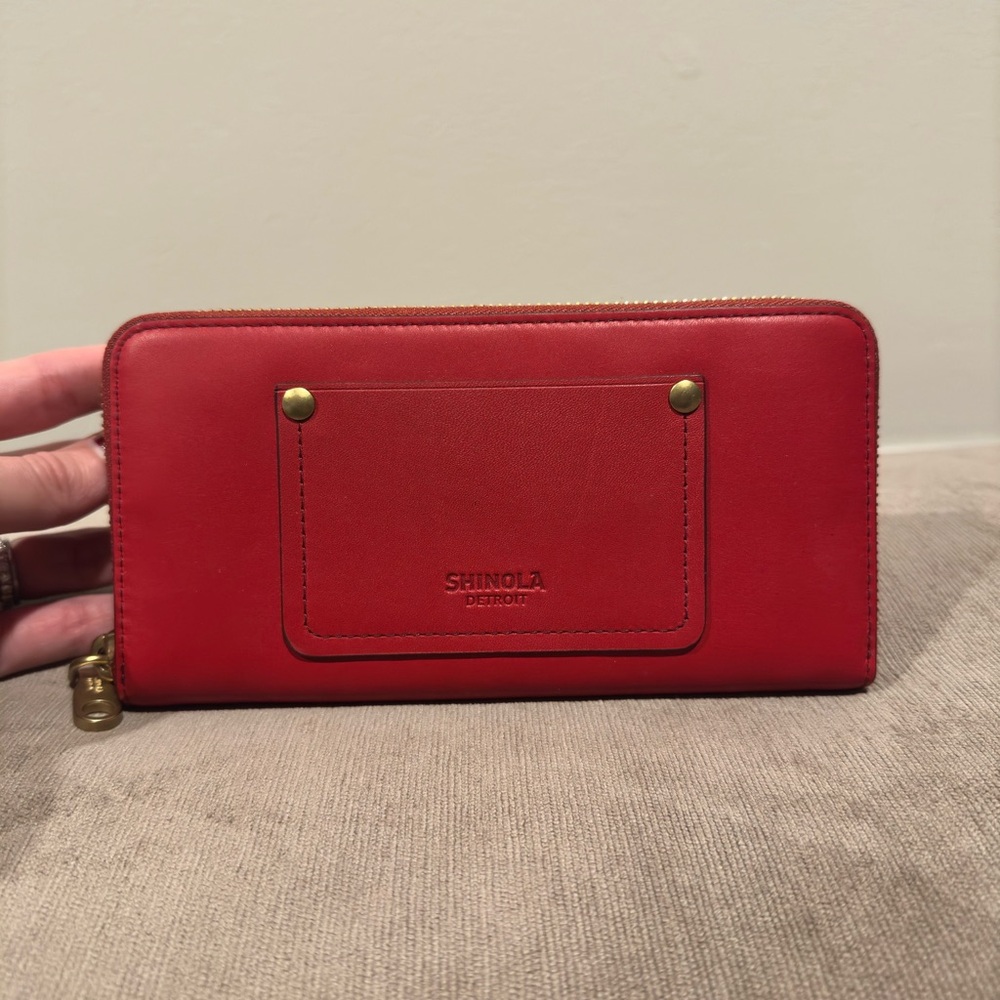 Shinola Detroit The Pocket Zip Wallet